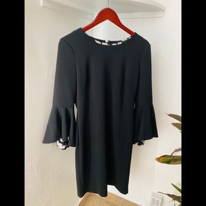 Liz Claiborne Stylish  Black Dress with flowers